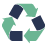 Icono reducir, reciclar reutilizar - Programas de medioambiente